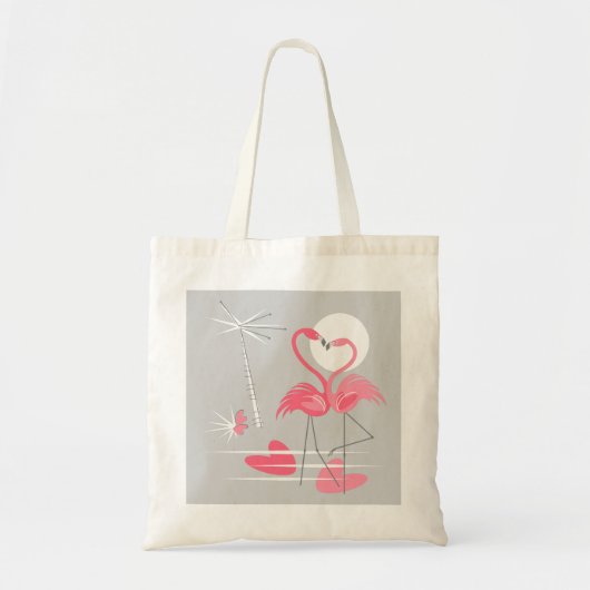 Flamingo Love budget tas (Voorkant)