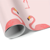 Flamingo Love Cadeaupapier (Rol Hoek)