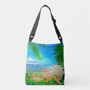 Flamingo Love Crossbody Tas