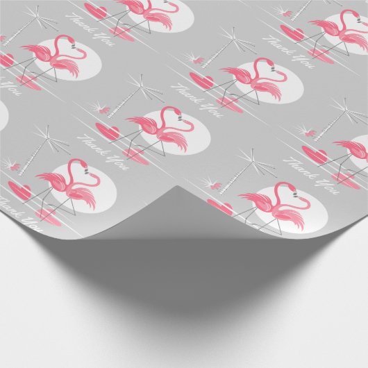Flamingo Love Dank je dat je papier inpakt (Hoek)