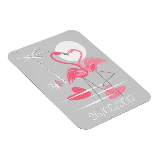 Flamingo Love Date Flexnet Magneet (Rechterzijde)