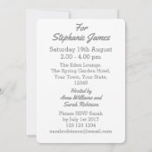 Flamingo Love Grote Maan Vrijgezellenfeest vertica Kaart (Achterkant)