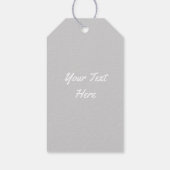 Flamingo Love Happy Birthday Grey back gift labels Cadeaulabel (Achterkant)