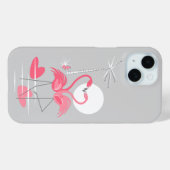 Flamingo Love iPhone hoesje (Achterkant (horizontaal))