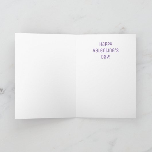 Flamingo Love. Kaart (Binnen)