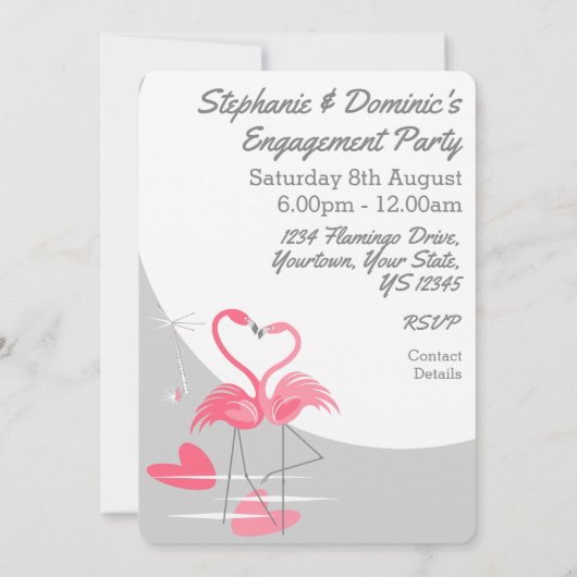 Flamingo Love Large Moon text back vertical (Achterkant)