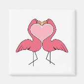Flamingo Love Magneet (Voorkant)