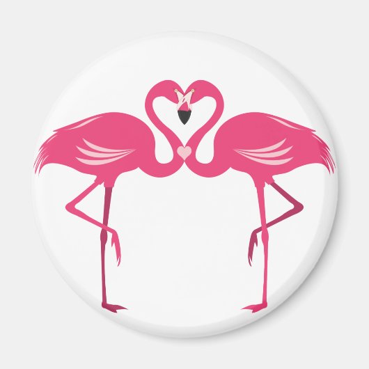 Flamingo Love Magneet (Voorkant)