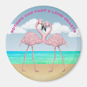 Flamingo Love Magneet (Voorkant)