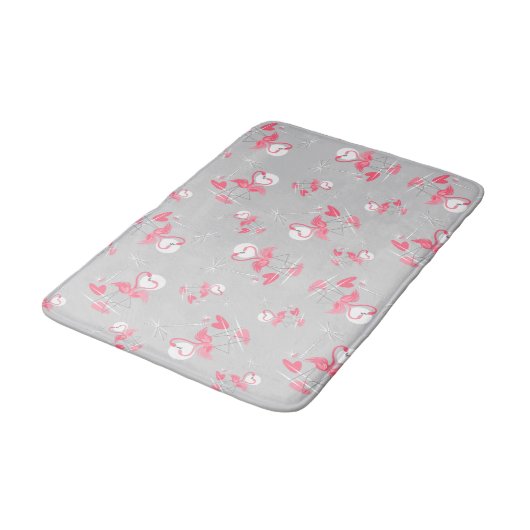 Flamingo Love Multi badmat (Gekanteld)