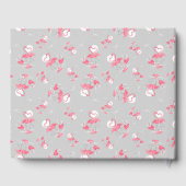 Flamingo Love Multi-gastboek Gastenboek (Achterkant)