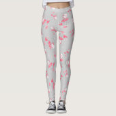 Flamingo Love Multi-leggings Leggings (Voorkant)