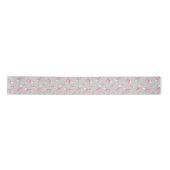 Flamingo Love Multi-ribbon satin Satijnen Lint (Voorkant)