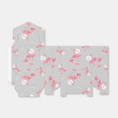 Flamingo Love Multicavar Bedankdoosjes (Uitgevouwen)