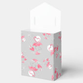 Flamingo Love Multicavar Bedankdoosjes (Geopend)