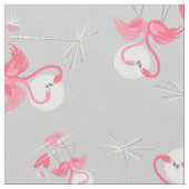 Flamingo Love Multifabric klein Stof (Close Up)