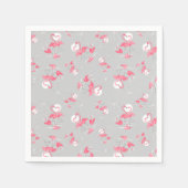 Flamingo Love Multipaper Inapkins Servet (Voorkant)