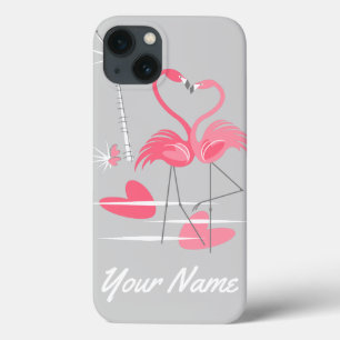 Flamingo Love Name IPad Mini hoesje