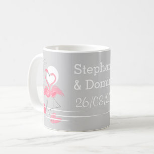 Flamingo Love Names Date mok