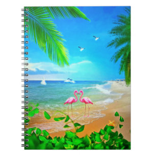 Flamingo Love Notitieboek