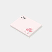 Flamingo Love Post-it Notes (Schuin)