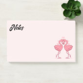 Flamingo Love Post-it Notes (Kantoor)