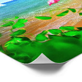 Flamingo Love Poster (Hoek)