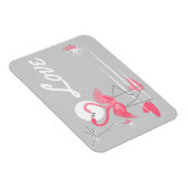 Flamingo Love Side Love Flexnet Magneet (Rechterzijde)