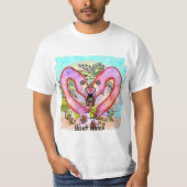 Flamingo Love T-shirt (Voorkant)