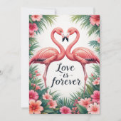 Flamingo Love Tropische Decor (Voorkant)