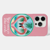 Flamingo Love (tropische Valentijn) Case-Mate iPhone Case (Achterkant (horizontaal))