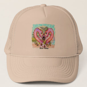 Flamingo Love Trucker Pet