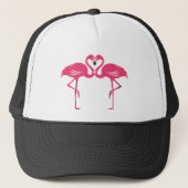 Flamingo Love Trucker Pet (Voorkant)