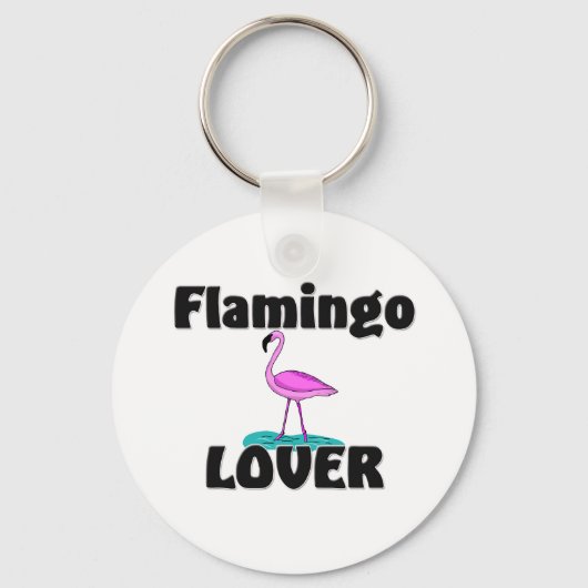 Flamingo Lover Sleutelhanger (Voorkant)