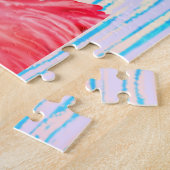 Flamingo Lovers Legpuzzel (Zijkant)