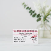 Flamingo Loyalty Rewards Business Punch Kaarten Bi (Staand voorkant)