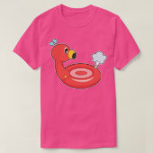 Flamingo Luchtmatras T-shirt (Design voorkant)