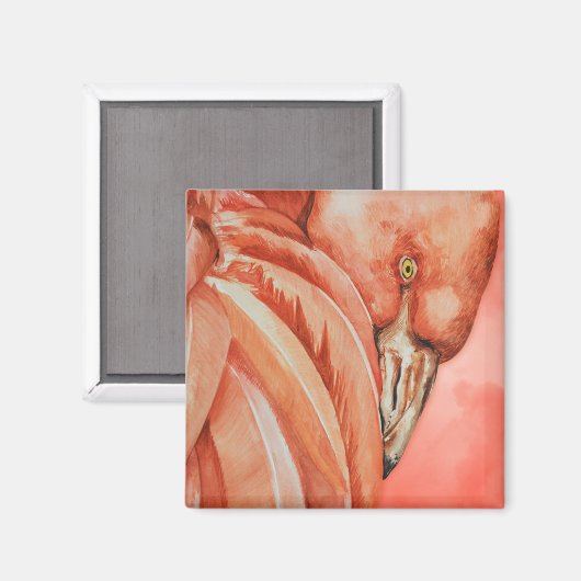 Flamingo Magneet (Voorkant / Achterkant)