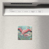 Flamingo Magneet (Insitu (Vaatwasser))