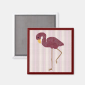 Flamingo magnet (Voorkant / Achterkant)