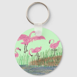 Flamingo Mash Sleutelhanger