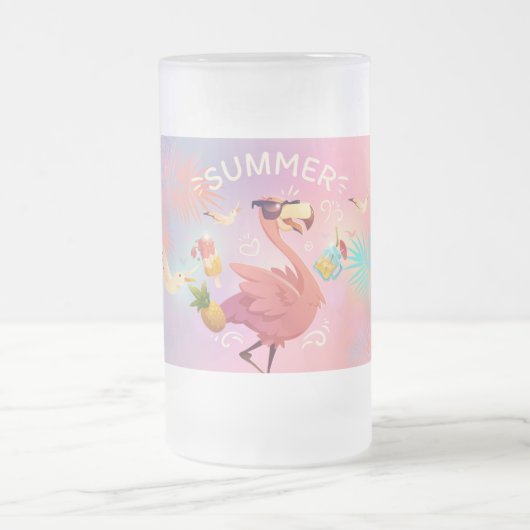Flamingo Matglas Bierpul (Center)