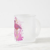 Flamingo Matglas Koffiemok (Voorkant rechts)