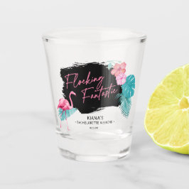 Flamingo Meisjesuitgaansgroep Vloeiend Fantastisch Shot Glas