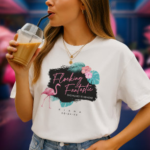 Flamingo Meisjesuitje Flocking Fantastisch V2 ID93 T-shirt