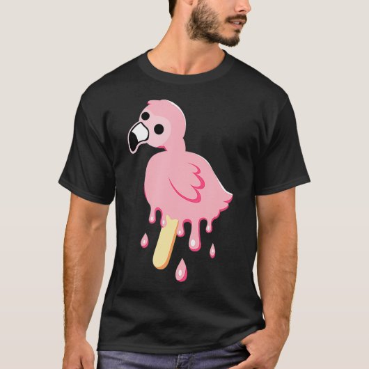 Flamingo Merch mrflimflam Bird Popsicle (2) T-shirt (Voorkant)