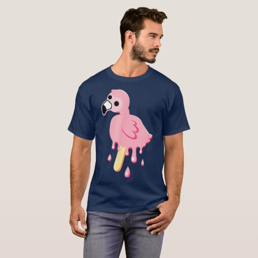 Flamingo Merch mrflimflam Bird Popsium T-shirt (Voorkant volledig)