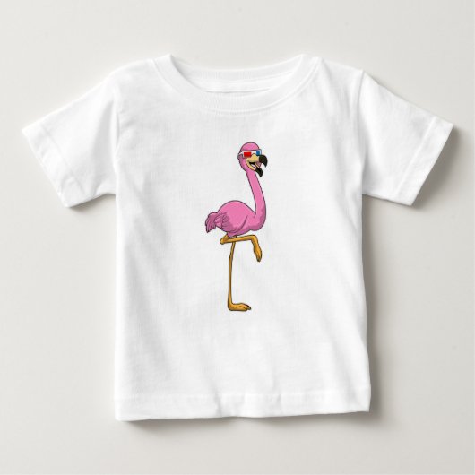 Flamingo met bril (Voorkant)