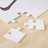 Flamingo met Crown Legpuzzel (Zijkant)