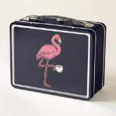 Flamingo met Cup (Achterkant)